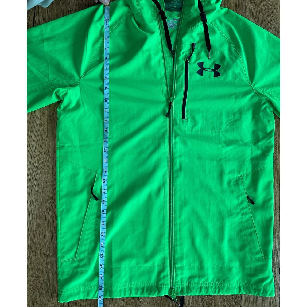 Under Armour Men's Neon Green UA Storm Jacket Size Medium - Picture 7 of 7
